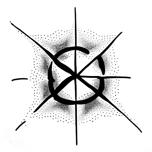Psychedelic Symbol About Spirituality And The Universe