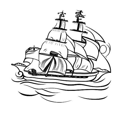 Pirate Ship And Bible Theme