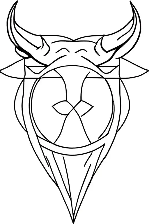 Astrological Symbolle Of The Bull