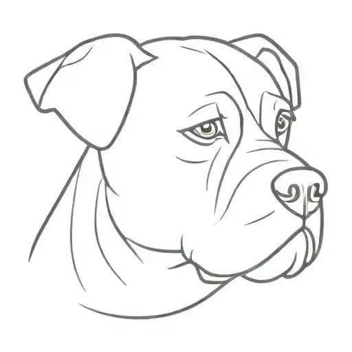 Dog With Wrinkles Face