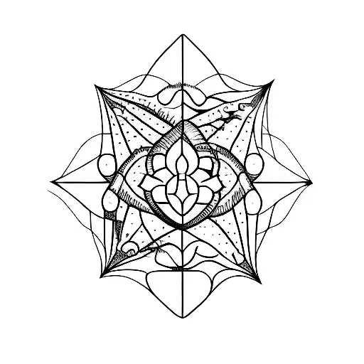 Create A Wrist Tattoo That Is Abstract Flowy Lines In The General Shape Of Mountains