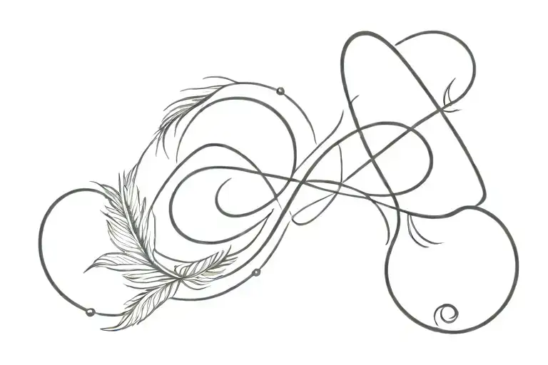 Infinity And Feather Transforming