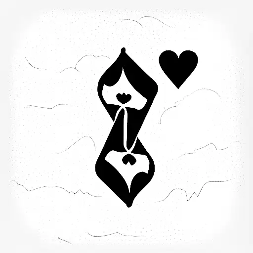 A Text Saying Trust No One With Ace Of Hearts In The Background Of The Text