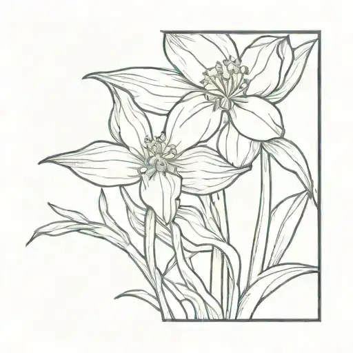 Robin Bird Daffodil Banana