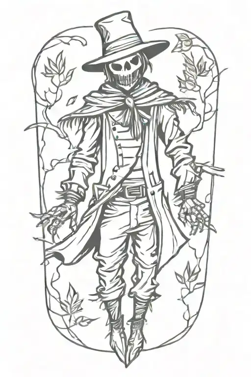 Scarecrow Shadow Figure