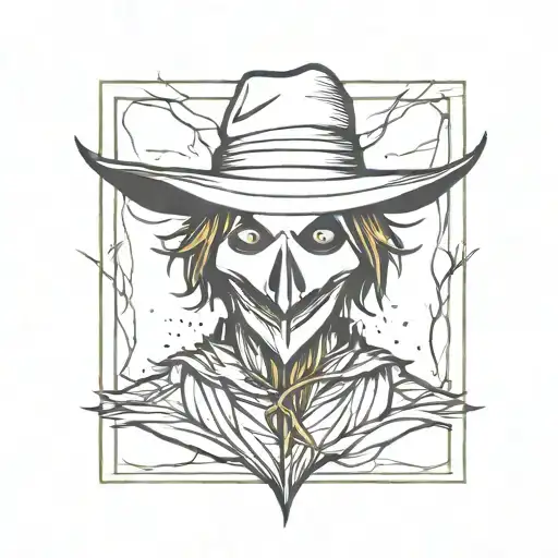 Scarecrow Shadow Figure