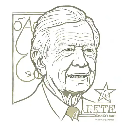 Tattoo Honoring 100Th Birthday Of Jimmy Carter