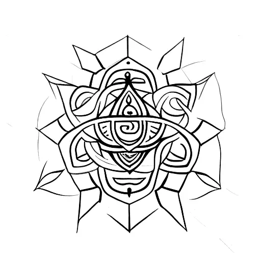 Tatvamasi With Symbol Of Siva