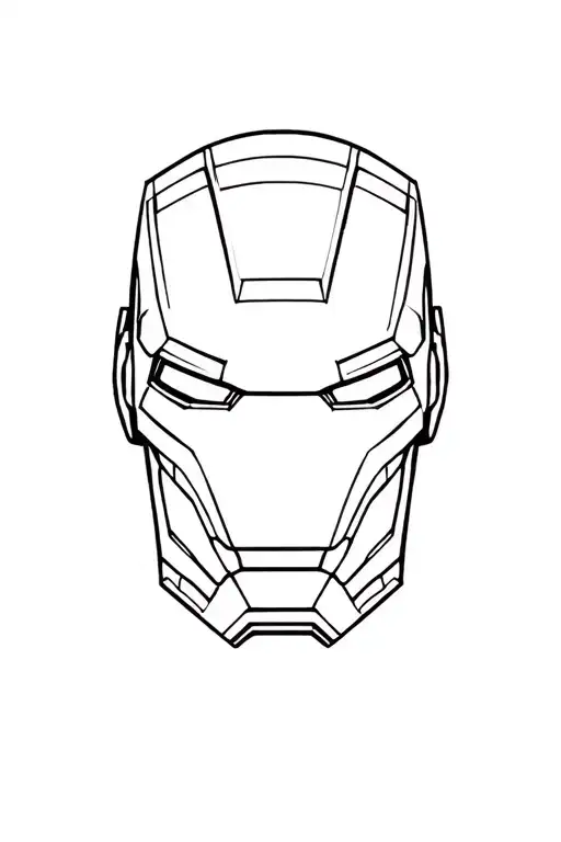 Ironman Marvel Head