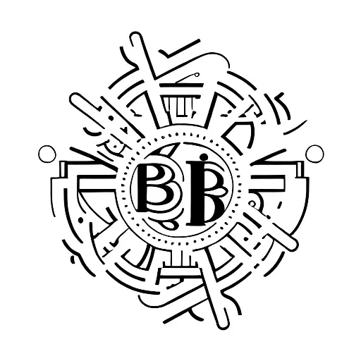 Wooden Barrel With The Word Bodker Across The Middle