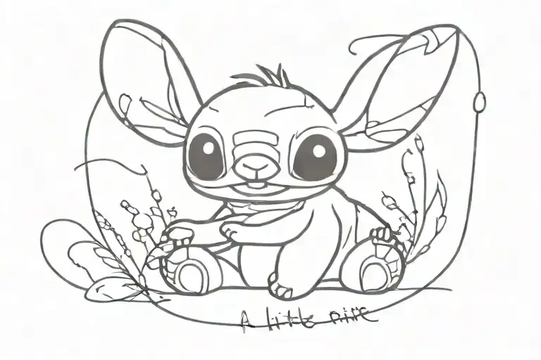 Stitch With The Word A Little Broken But Still Good