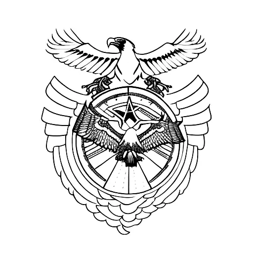 Eagle As A Military Airplane