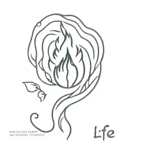 Life Fire And Fingerprint