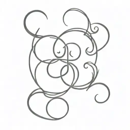 Tattoo Depicting Gemini And Scorpio Together