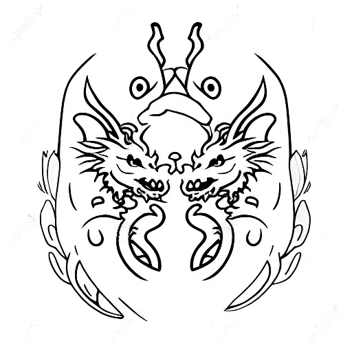 Dragon With Rabbit