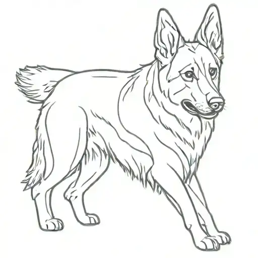 Something Representative Of My German Shepherd