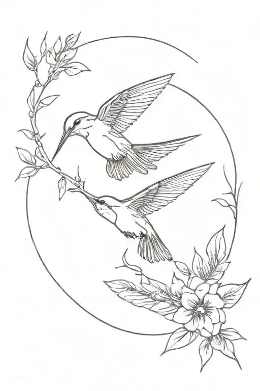 Hummingbird Surrounded