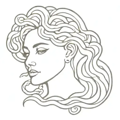 Woman Medusa