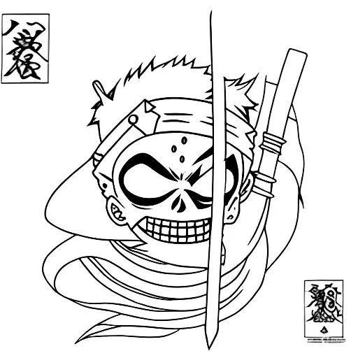 Zoro 3 Swords One Piece