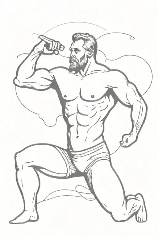 Freedom Power Resilient Strong Man