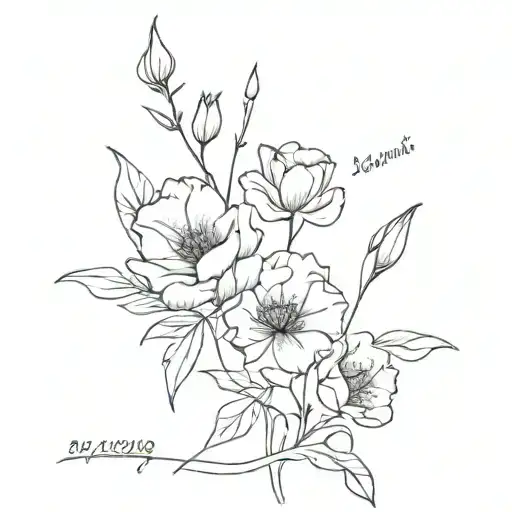 Birth Flowers And Numbers