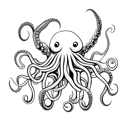 8-Legged Lovecraftian Octopus