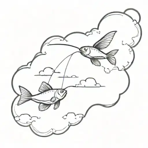 Fly Fishing From A Cloud