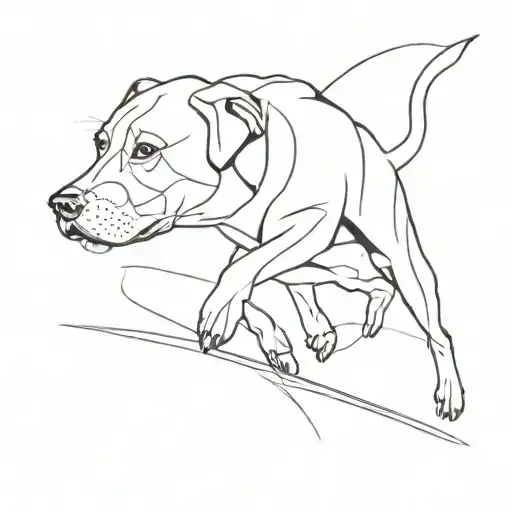 Fight In The Shape Of A Dog