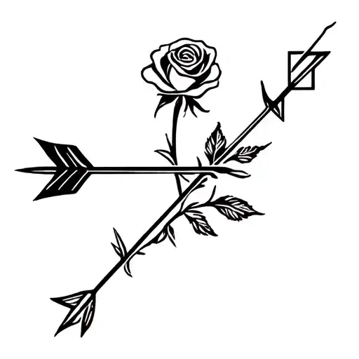 Rose And Arrow