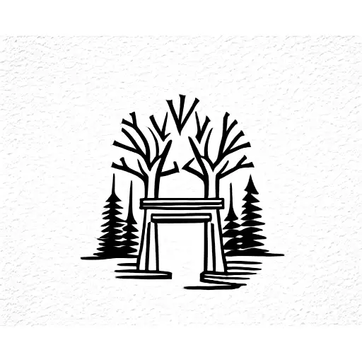 Forest Torii
