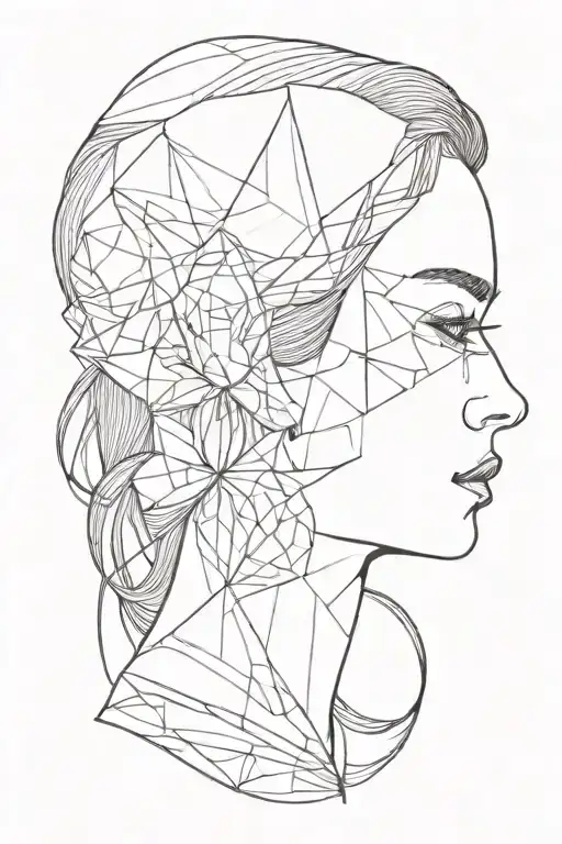 Gore Head Of A Woman