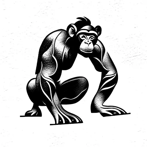 Monkey King Pumping Iron