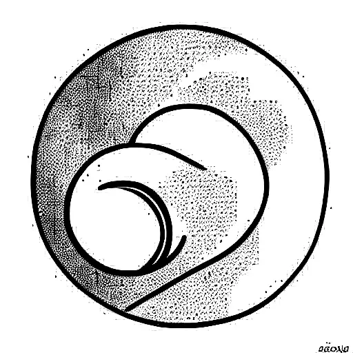 Egg And Crescent Moon