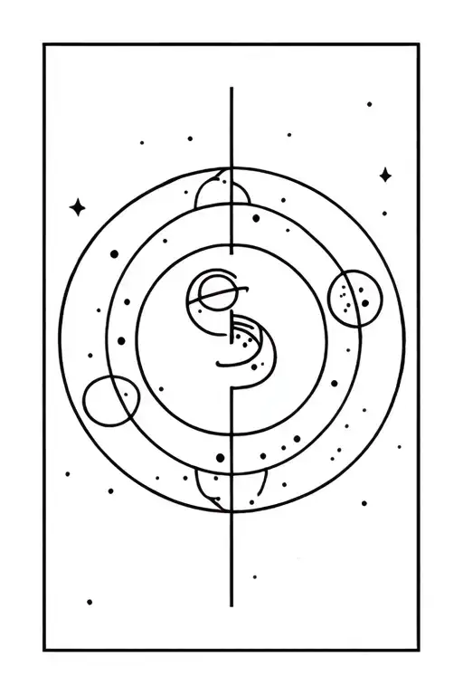 Eliott In Logo With Moon Planet Ring