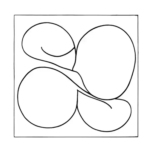 Yin Yang And Infinity Symbol