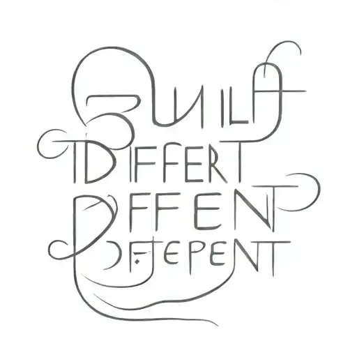 Built Different Text