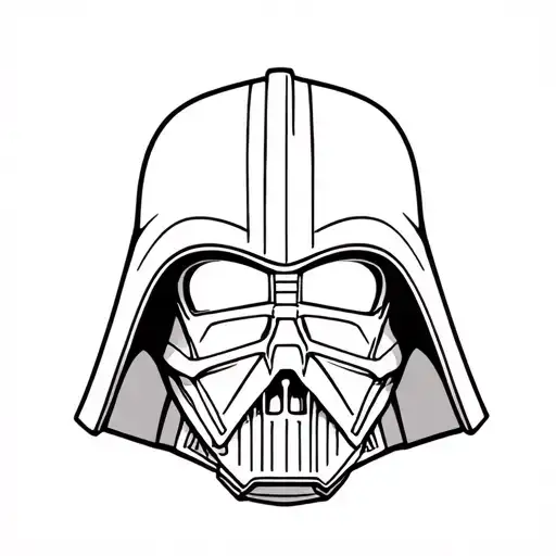 Darth Vader Broker Helmet With Skull