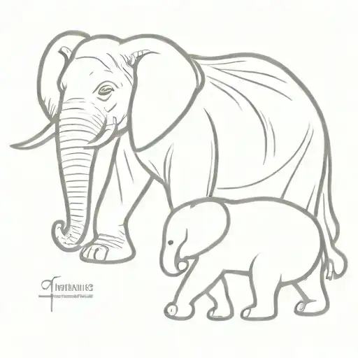 Elephant And Bear