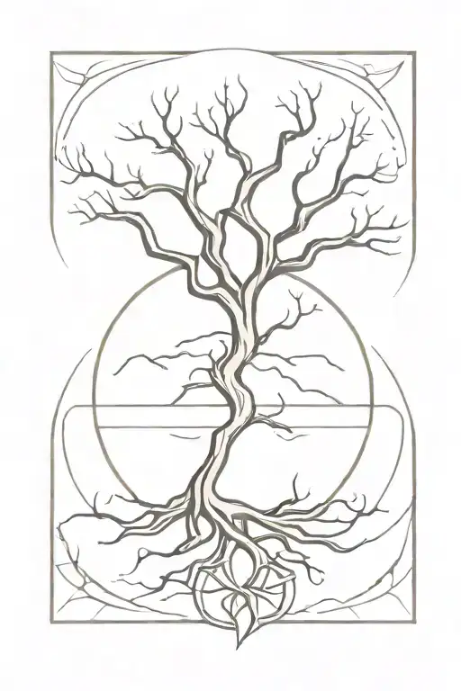 Yggdrasil Simple Small Male Symbol