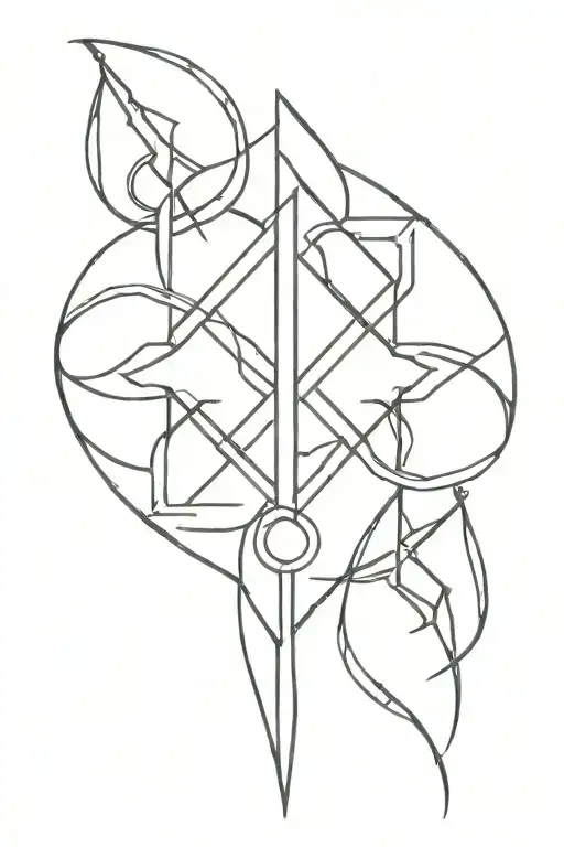 Symbol Small Algiz Rune