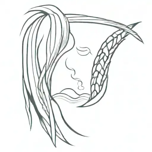 Ear Of Corn Next To A Water Fall