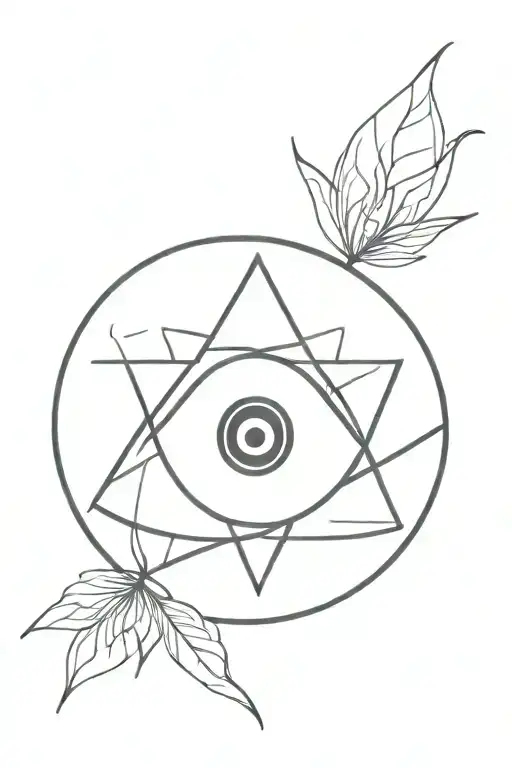 Umalone Symbol With Evil Eye