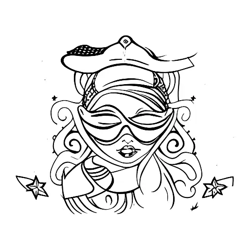 Rebellious Girl And Freedom