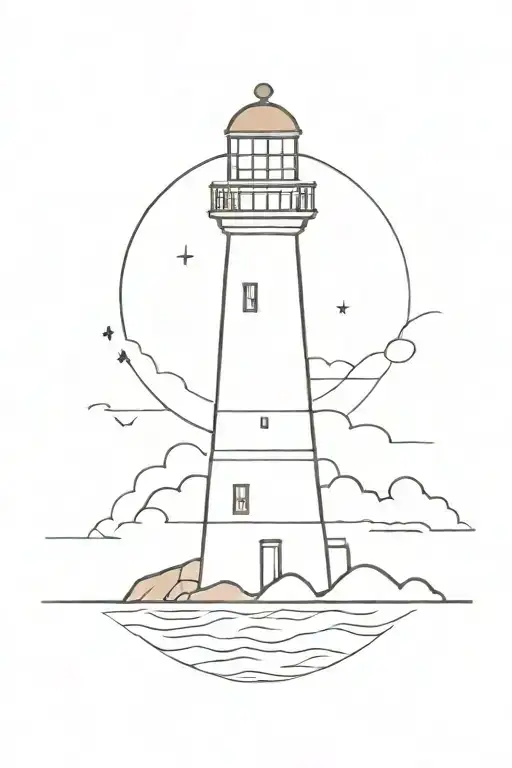Lighthouse With Number 314
