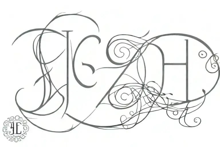 Letter E And L With Infinite Symbol