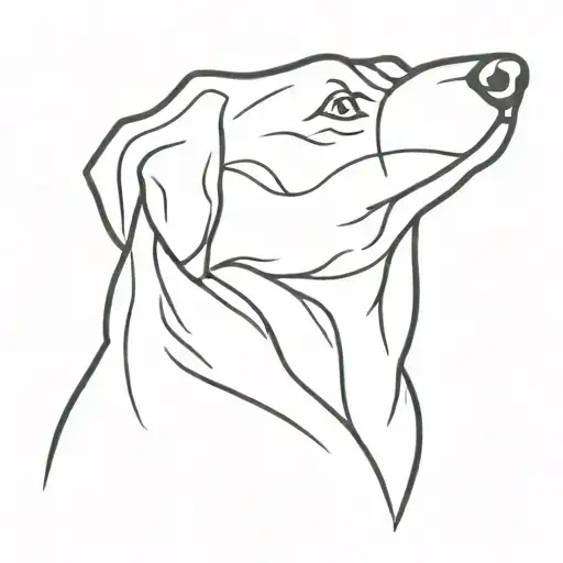 Uruguayan Cimarron Dog Head