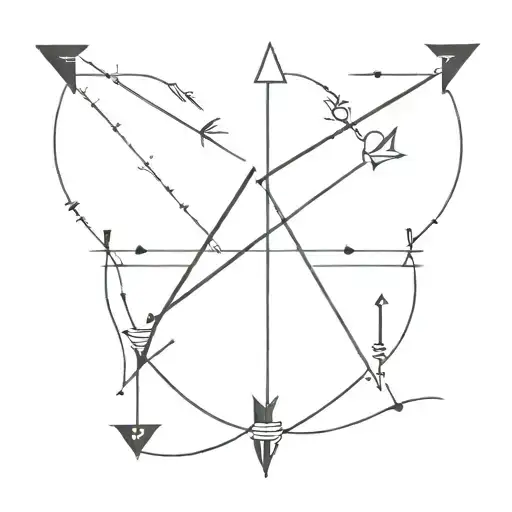 Line And Arrow Going