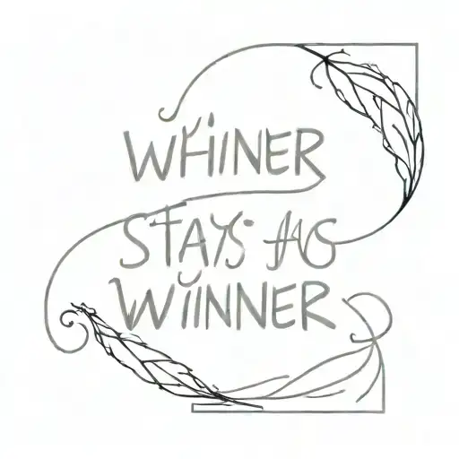 Quote Saying Winner Stays On