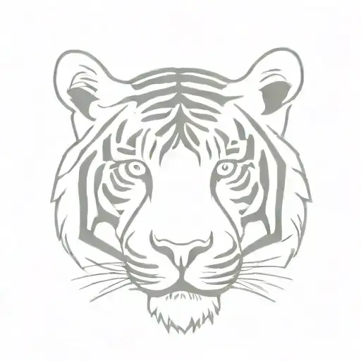 Tiger Closed Eyes