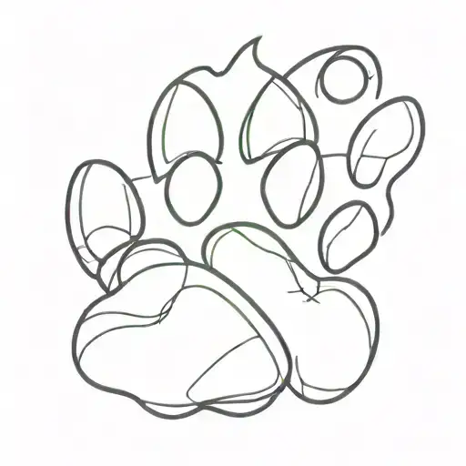 Cat Paw Print